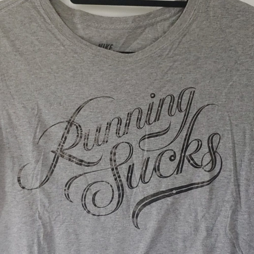 Nike Running Sucks tshirt